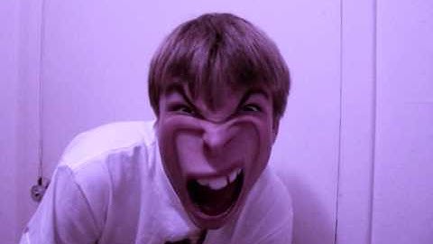 after effects demon face