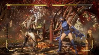 Kitana Triple Kick Corner Combo! Mortal Kombat 11 Gameplay