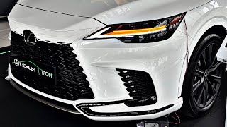 2026 All New Lexus RX500h F Sport White Color | Luxury Exterior And Interior Design