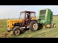 Prasowanie Ursus C-360 TURBO & Prasa JohnDeere 550