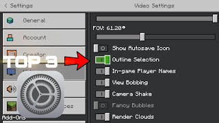 minecraft top 3 pro settings screenshot 3