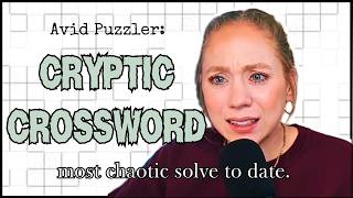 You simply MUST watch to the end 😅 | Cryptic Cluesday | Avid Puzzler | July 17, 2020