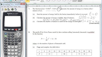 Review:  Quadratic Functions - PART 3