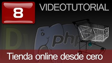 Tutorial: Como hacer tienda online en PHP con Dreamweaver. Capitulo 8