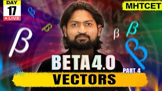 Vectors 04 | MHTCET 2025 | Beta 4.0#mhtcet #mhtcet2025 #livestream #live #livelecture #vectors