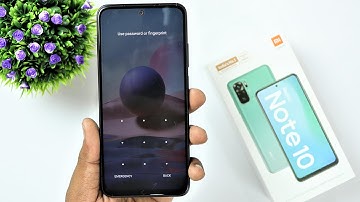 Redmi Note 10 Hard Reset Password and Pattern unlock