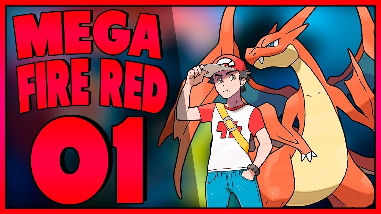 Pokemon super fire red(hack rom de mega evolução)