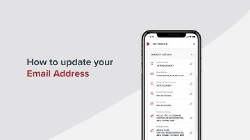 How to update your email address on the ADCB Mobile Banking App
