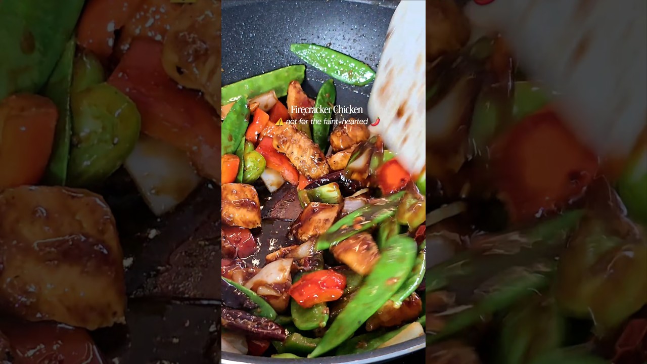 Firecracker Chicken at Home | Spicy Stir-Fry Recipe - YouTube