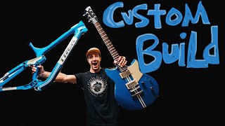 Bike-Build -- Custom Painted Frame To Match My Guitar