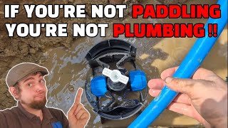 BURST WATER MAIN REPAIRED | life of a plumber