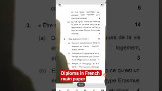 French / Francophone-Culture and civilization main paper | semester -2| Deploma #shorts # EduLather