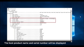 Finding the serial number using vSphere CLI for ThinkAgile VX systems