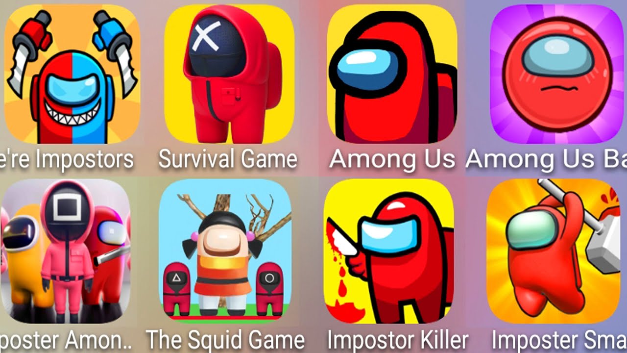 The Squid Game Giant Imposter,Among Ball,Imposter Among Squid Games,We