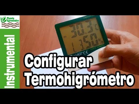 Termohigrómetros de pared y sobremesa - Scharlab