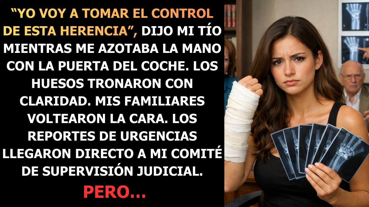 Mi tío me destrozó la muñeca por la albacea de la herencia — las radiografías llegaron a siete…