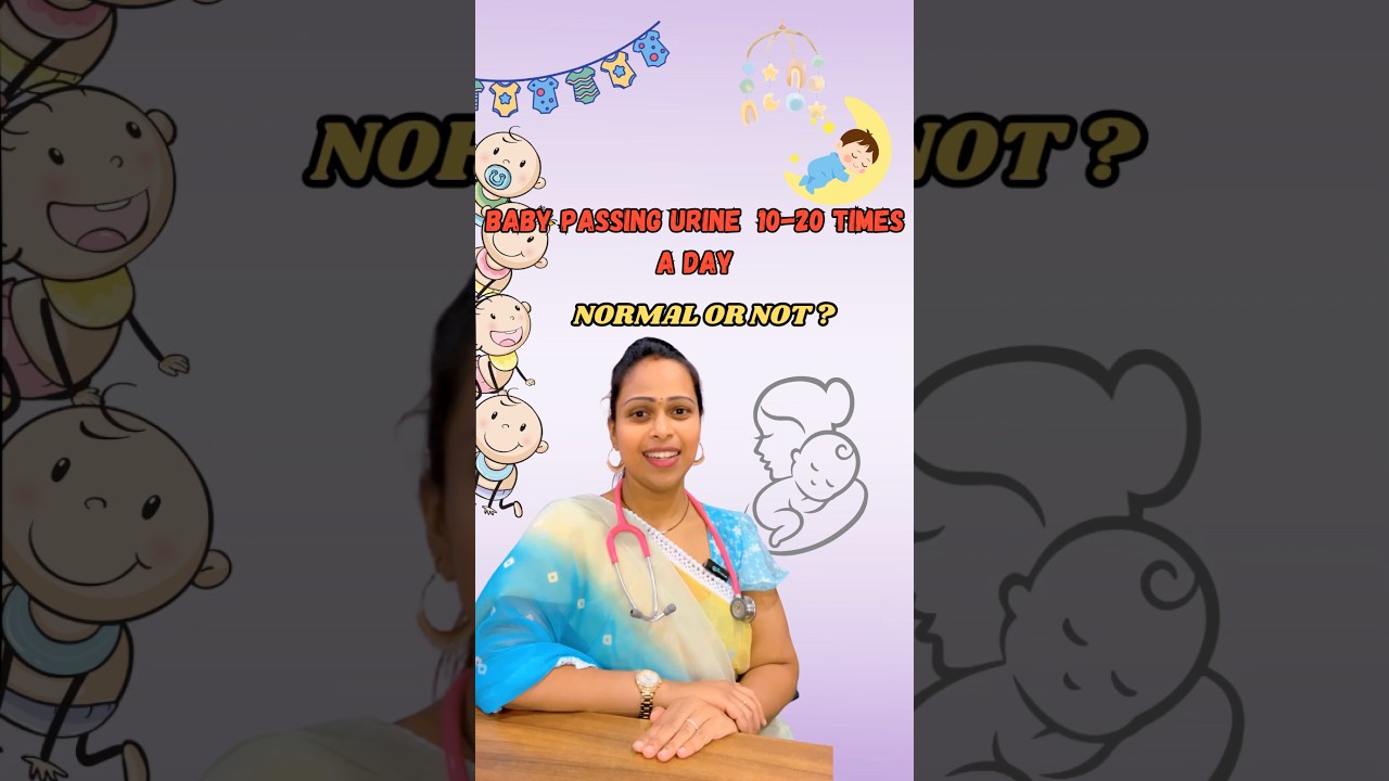 baby pasiing urine for 10-20 times??