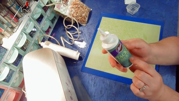 Has anyone had any luck using this Elmers brand “repositionable” adhesive  spray to re sticky a cutting mat? I'm skeptical it will work because it  says it dries clear. : r/cricut