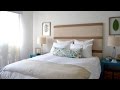 Bedroom decorating ideas - DIY headboard and lots more