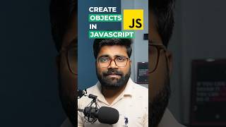 ✅ Different ways to create objects in JavaScript 🔥#javascript #coding