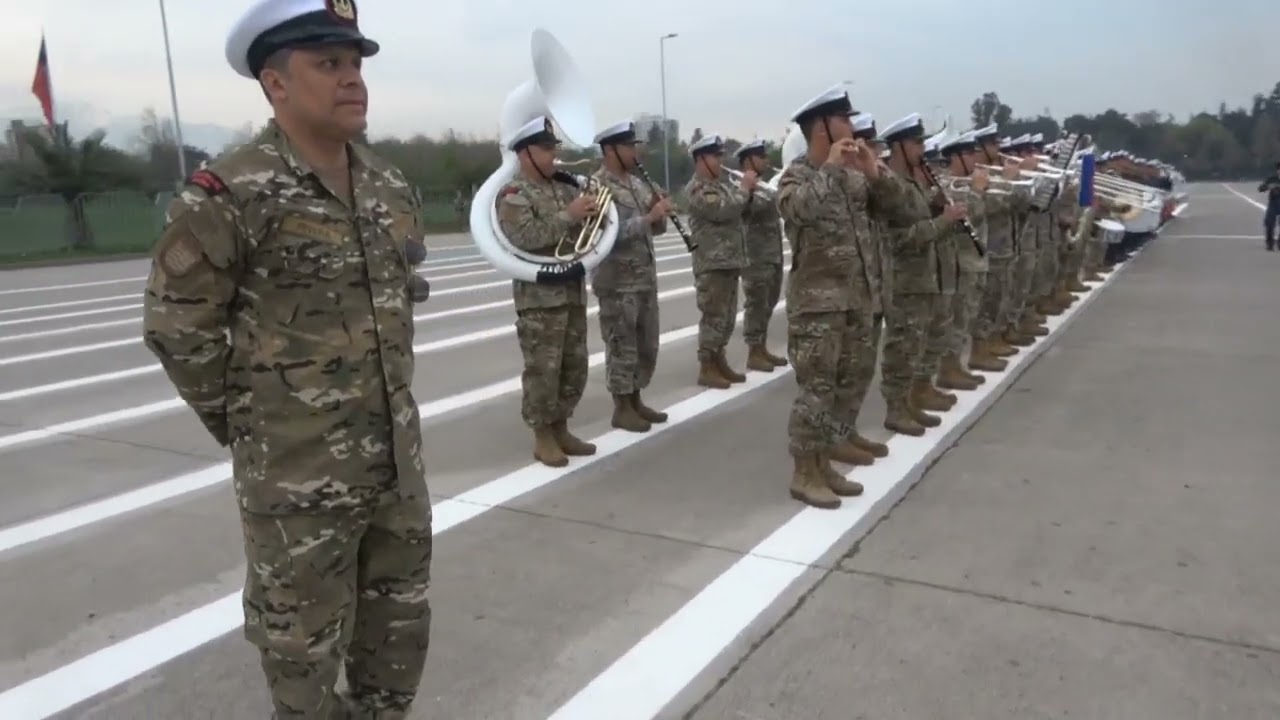 Escuela Naval Arturo Prat, Práctica previa Preparatoria Gran Parada 2023
