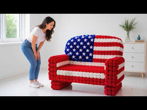 Which Flag Chair Is Your Favorite? (Part 2) 🪑🌍✨ AI ASMR | Oddly Satisfying Designs