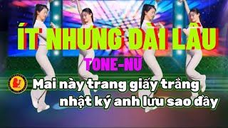 íT Nhưng Dài Lâu Karaoke Tone Nữ @tankaraoke