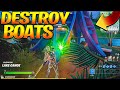 Easiest Spot To DESTROY BOATS (Fortnite Season 5 Week 6 Epic Quests)