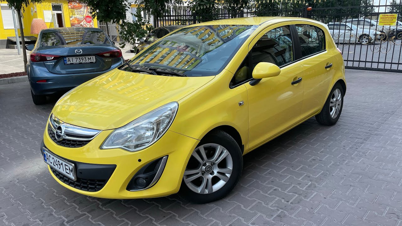 Opel corsa 2012