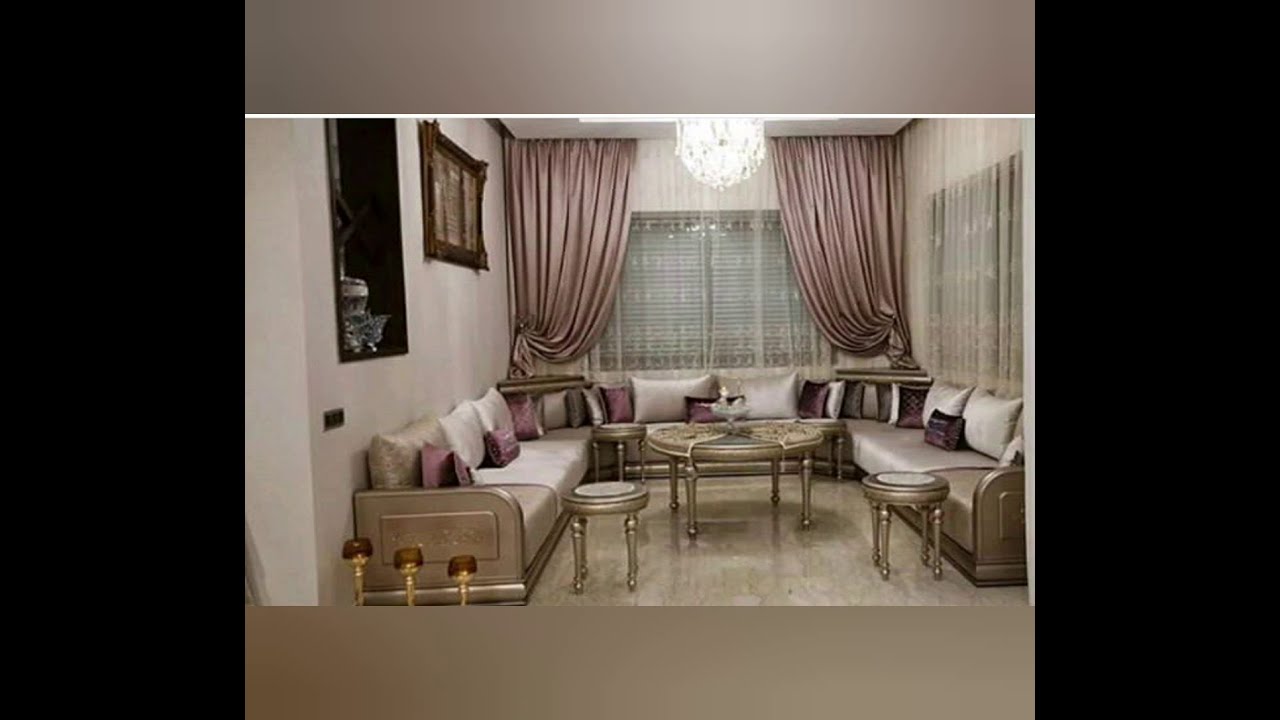 جديد صالون مغربي عصري على تقليدي روعة في إبداع و إتقان - YouTube