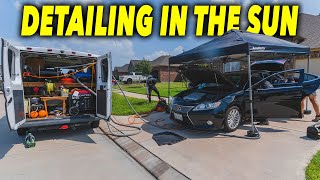 How To Detail in The Summer Heat (Mobile Detailers Do This)