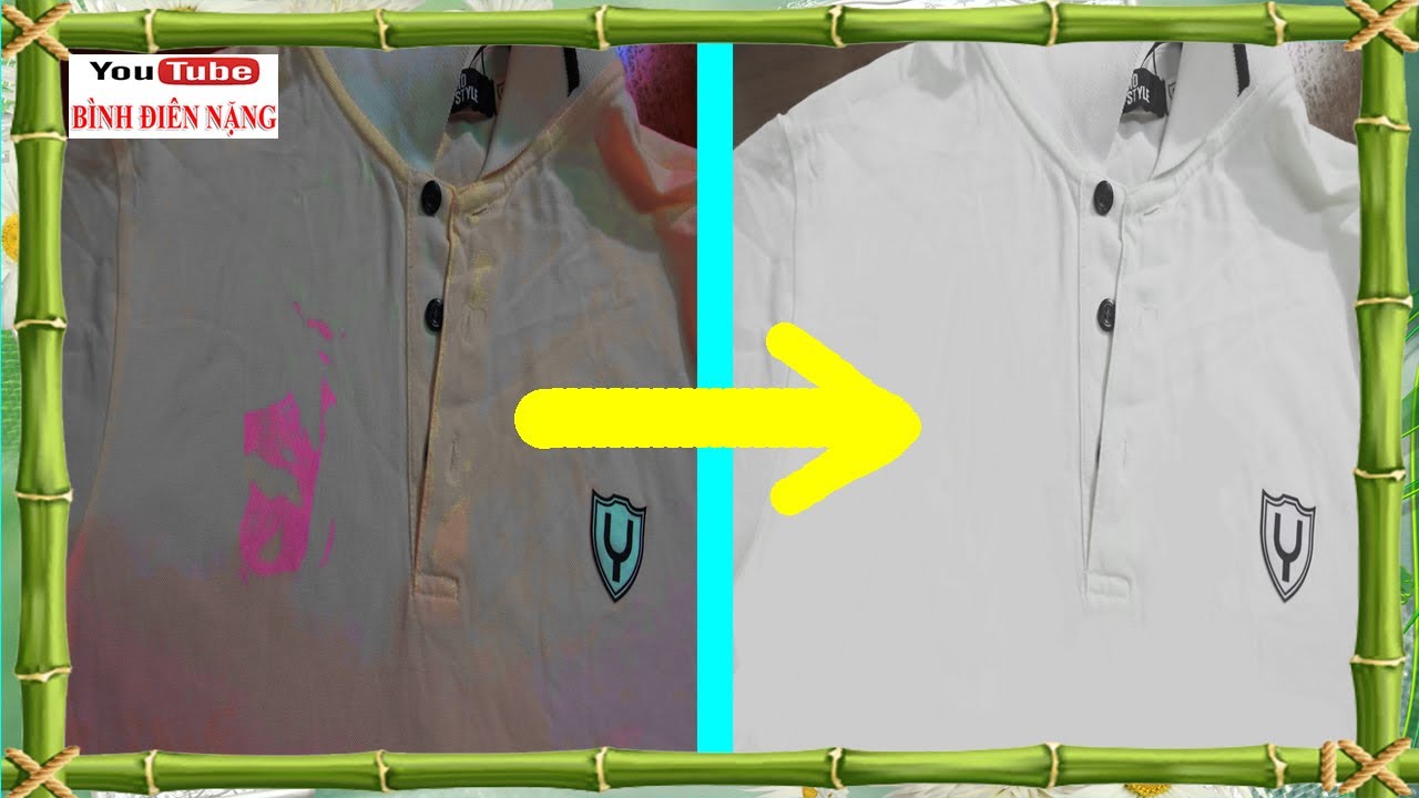 Cách tẩy sạch áo trắng bị dính màu khi giặt chung, mẹo tẩy áo dính màu, Whiten Clothes | Tổng hợp các thông tin liên quan cách rửa sạch nghệ trên mặt mới cập nhật