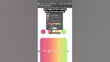 Gradients from the swatches panel?