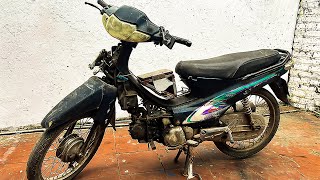 Abandoned Motorcycle Full Build & Restoration Project Korean HAMCO Engine Restoration