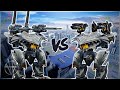 Wr  reaper vs hwanje behemoth  mk3 comparison  war robots