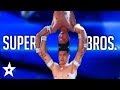 Vietnamese super brothers perform insane acrobatic stunt on britains got talent  got talent global