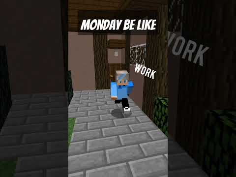 Monday be like #minecraft #subscribe