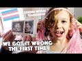 GENDER REVEAL do over (transgender daughter)