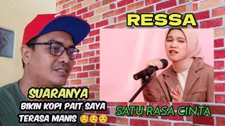 RESSA - SATU RASA CINTA (COVER) Video Reaction