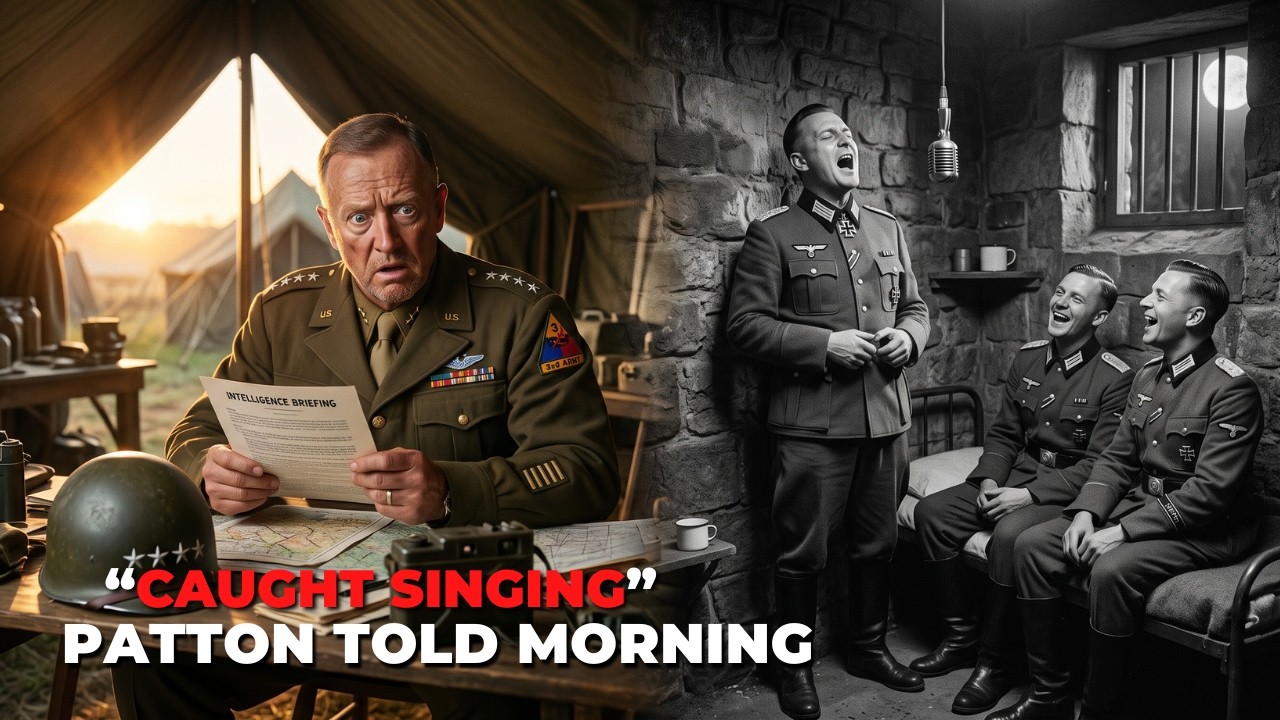 German POWs Were Singing in Their Cells at Night — Patton Was Told by Morning