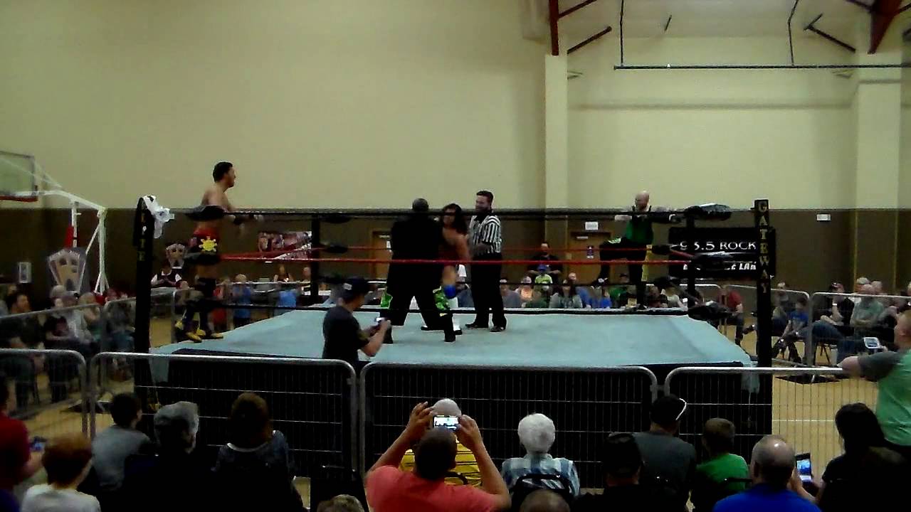 Elvis Aliaga & Brandon Aarons vs. The Bum Rush Brothers