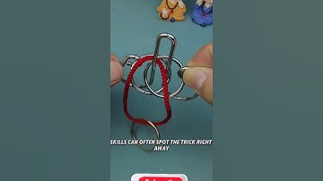 The key to removing the red string lies in how you think about the problem #puzzle #iq