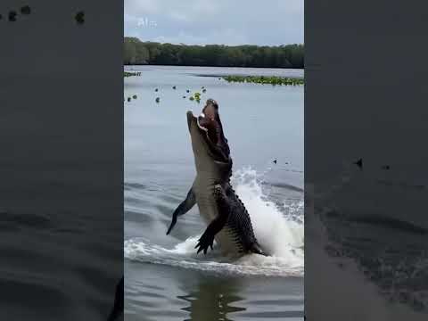 Florida Man Teaches His Alligator How To Catch A Football!!!🏈 🐊