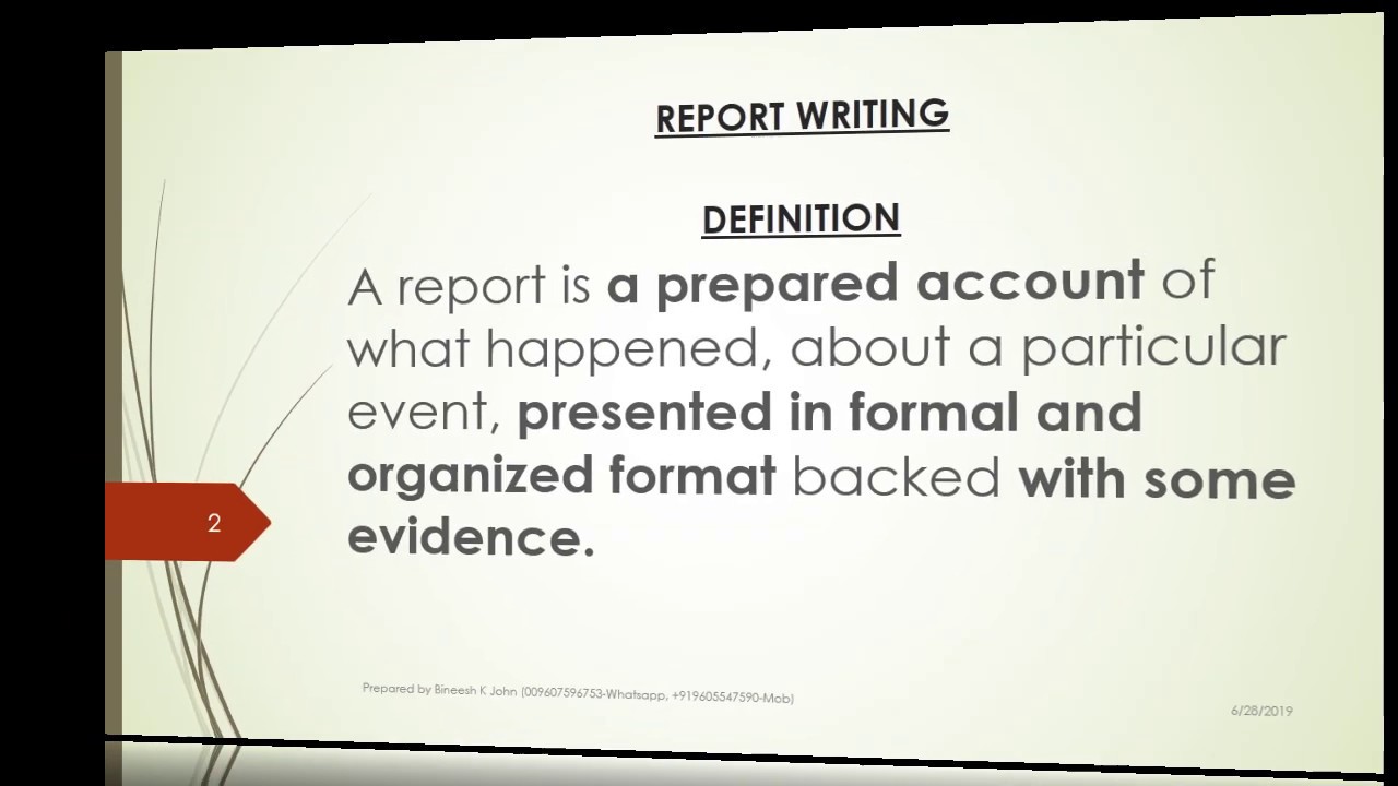 IGCSE ENGLISH AS A SECOND LANGUAGE REPORT WRITING YouTube