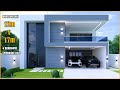 House Design | 12m x 17m with swimming pool | 6 Bedrooms