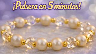 ✨ Haz tu Pulsera en 5 Minutos 💎 (Paso a Paso)