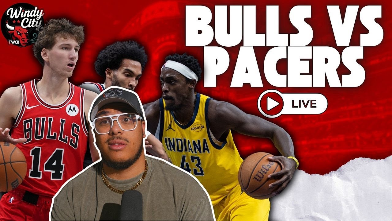 Tyrese Haliburton dribbling against Chicago Bulls defense