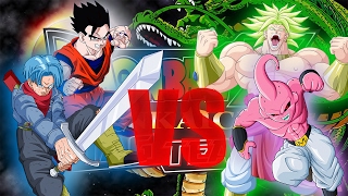 Dbz Tenkaichi Tag Team Modgohan Mistico Y Trunks Vs Broly Super Sayayin Legendario Y Kid Buu