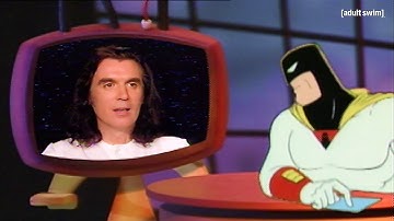 Deep Conversations with David Byrne | Space Ghost | adult swim