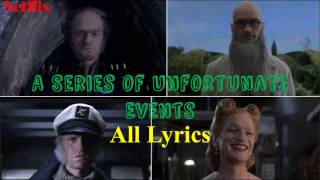 Ultimate Lyrics for all &quot;Look Away&quot; Intros in A Series of Unfortunate Events